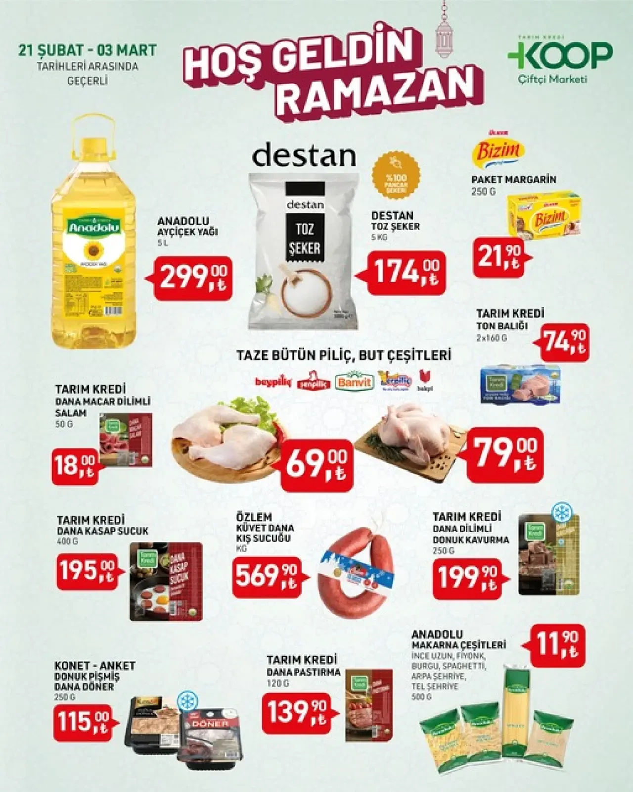 Tarım Kredi Markette Ramazan ayına özel indirim rüzgarı! 37