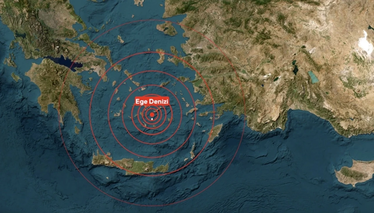 Son Dakika Haberi! Ege Denizi'nde peş peşe korkutan deprem