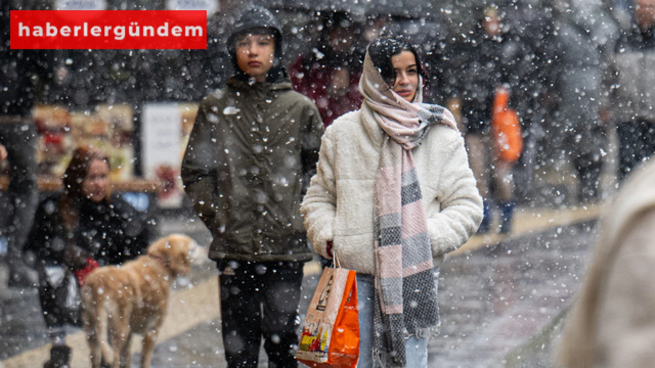 Meteoroloji'den açıklama geldi! Soğuk hava geldi! Sıcaklıklar 10 derece düşüyor; kar ve yağmur geliyor