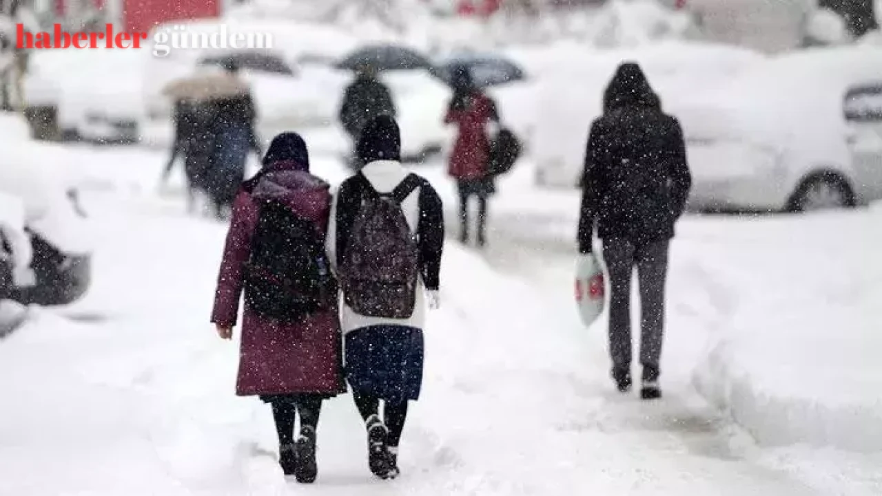 Kar Yağışı Sebebiyle Okullar Tatil İlan Edildi mi? - İşte Son Durum!