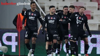 Beşiktaş, deplasmanda Sivasspor'u 2-0 mağlup etti