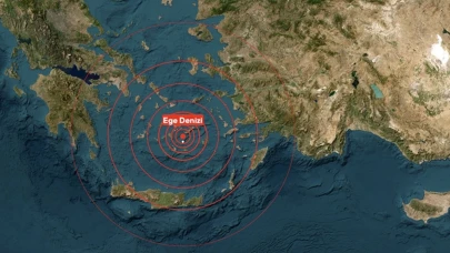 Son Dakika Haberi! Ege Denizi'nde peş peşe korkutan deprem