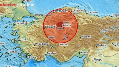 Son Dakika Ankara'da Deprem