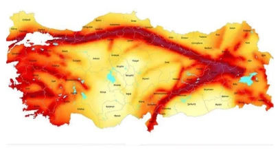 Türkiye'nin deprem risk haritası güncellendi, 45 il ve 110 ilçe tehlike altında! Sizinkinin altından fay geçiyor mu?